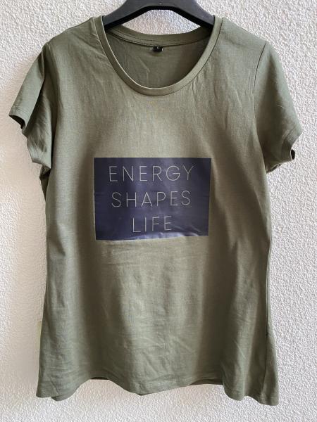 Shirt "Energy Shapes Life"